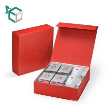 высокое качество пустой гарантированное обеспечение пакет коробки красный галантерейных чай 